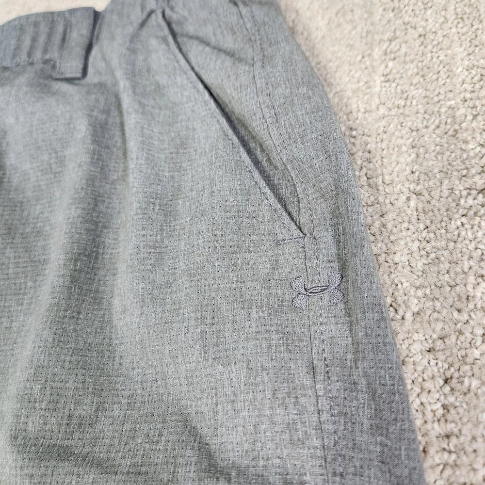 Under Armour Matchplay Vented Pants Men 36x30‎ Gray Performance Golf Chino